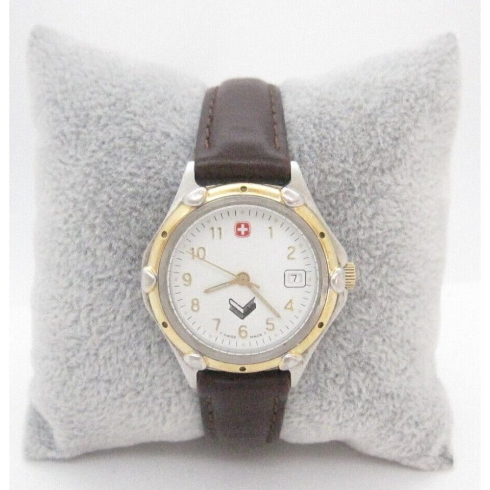 Women Wenger 100m Library Books Quartz WR Analog 31mm Causal Round‎ Watch (F468)